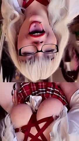 College-girl Ahegao JOI W/ Cum Countdown