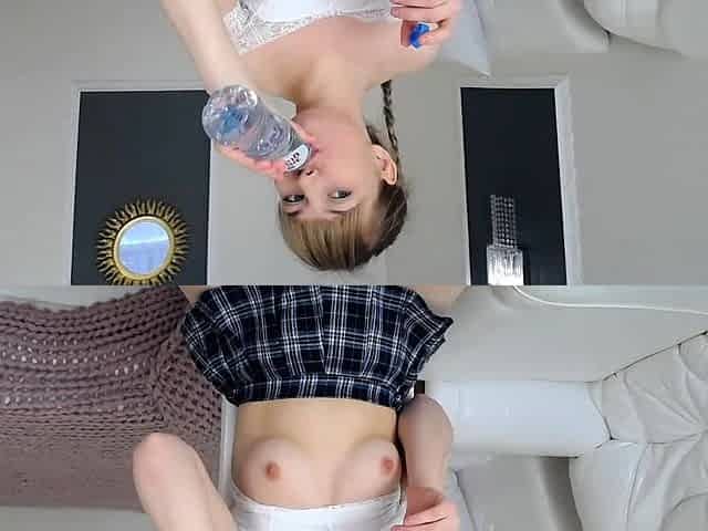 Hot amateur webcam teen masturbates for their fans