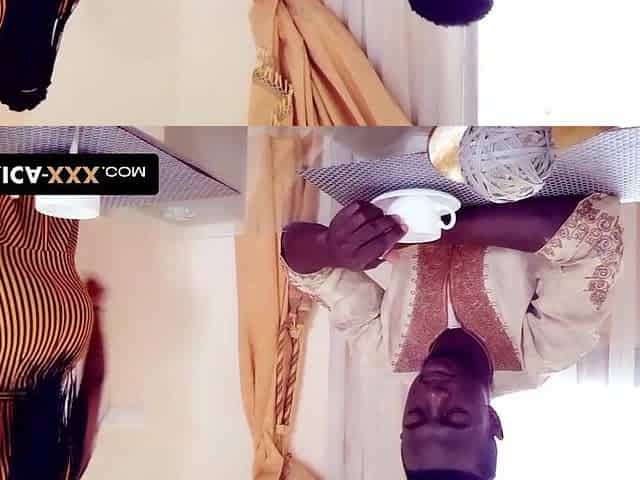 Let's have joy with the MAID when the hotties is out the abode
