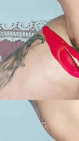 1st anal game, see how I masturbate my booty with my fingers until I put the entire sex tool in