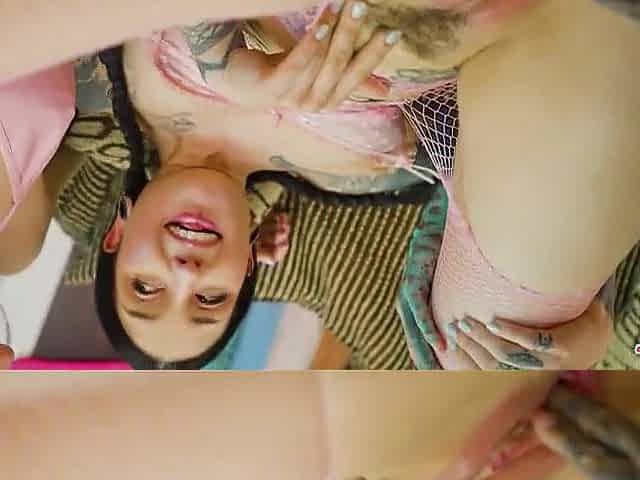 Hardcore Double Aperture Fisting with Hand Over Throat