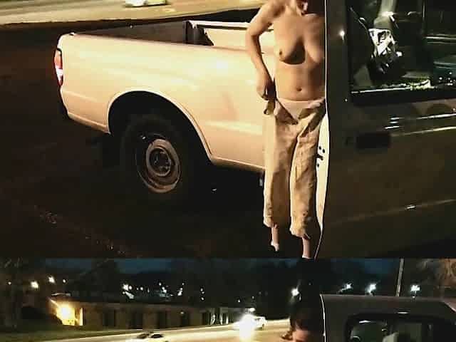 A little chilly public nudity