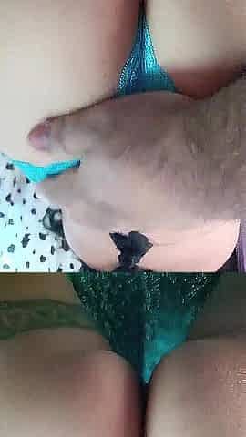 Mexican woman gets doggystyle.