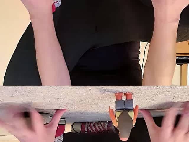 Alleria Mystic - Giantess In Converse Torments Tiny Man