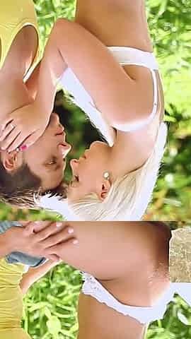 Babes Are Hot Scene 2 Busty Beautiful Blonde Dionne Darling Fucking in the Field in Panties