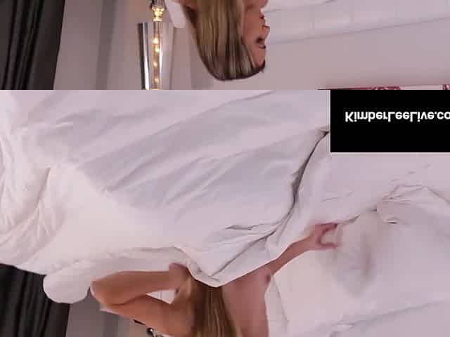 Impure Golden-haired Kimber Lee Strokes Her Twat With Ebony Sextoy!