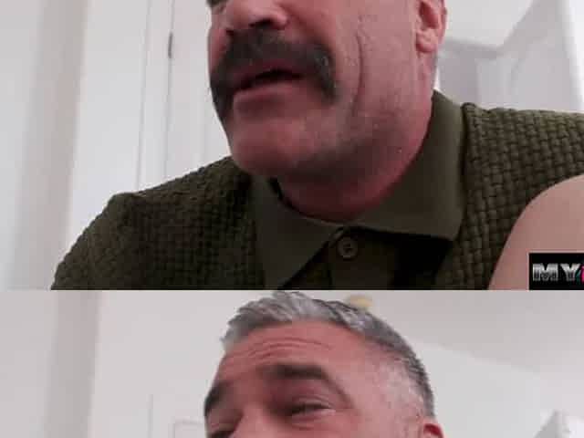 Stepdad grabs opportunity to fuck stepdaughters ass