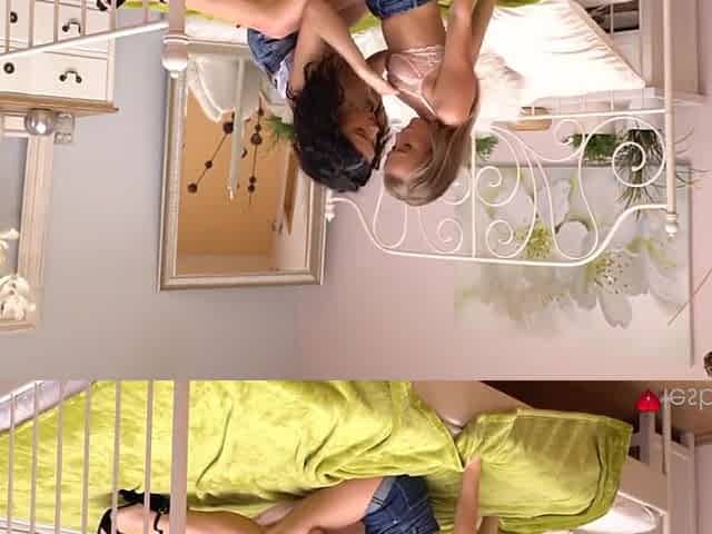Beautiful Coquettes Lesbian Impassioned Porn Clip