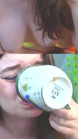 Alice the Brunette - Squirt, Sip & Self-facial Fun