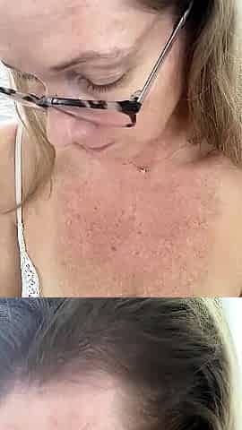 Big boob brunette masturbates on webcam
