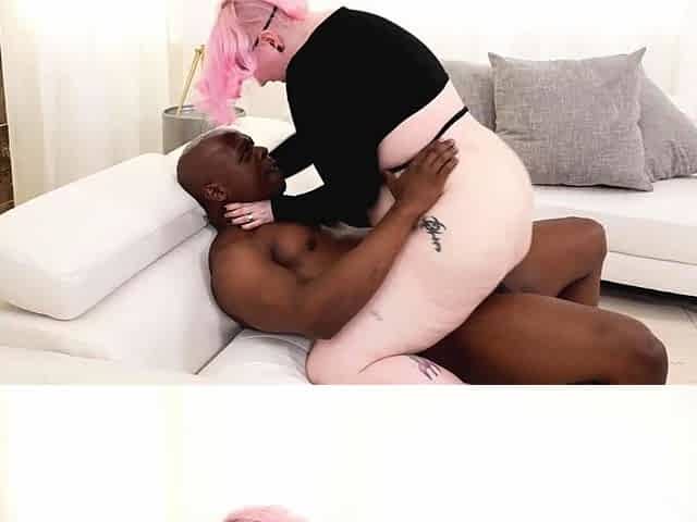 Big cock amateur fucks black ass on the grass