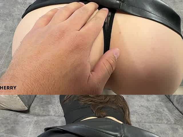 This Brunette Beauty with a Luscious Ass Knows What Men Like! Her Big Ass Doggystyle Is Simply Perfect.
