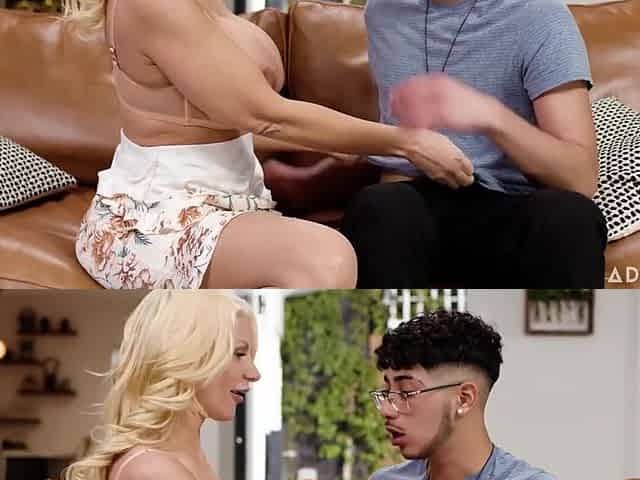 Milf Deepthroats Her Teen 18+ Stepson Diegos Cock! - Brittany Andrews