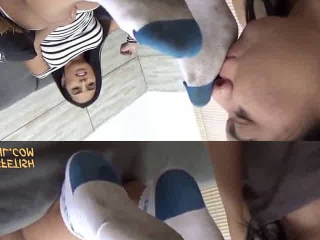 Girls fetish brazil dirty sock licking