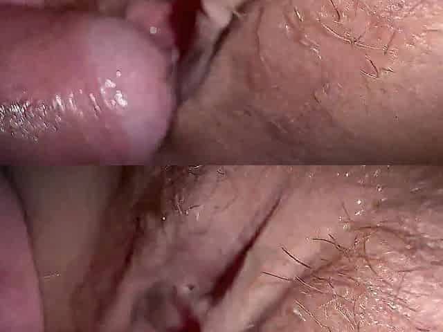 Loosing virginity on close up camera