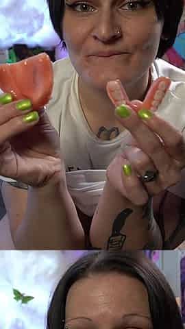Homewrecking Slut with Dentures Wants You to Cheat POV