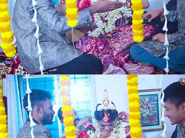 Gangbang Suhagarat - Besi Indian Wife Very 1st Suhagarat with Four Husband