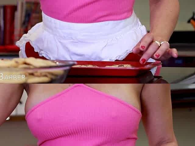 Penny Barber Short - Stepford Wife Caught Masturbating in a Diaper