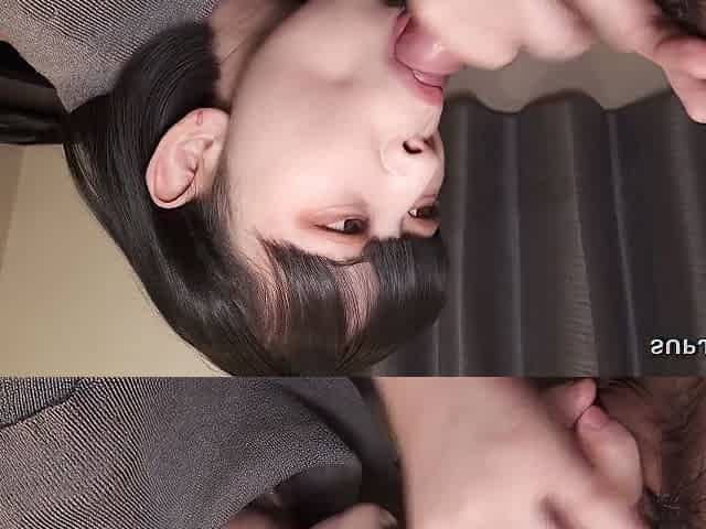 Cute Petite Japanese Girl With 3 Men. Nice Tits And Cum In The Mouth