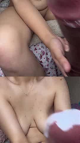 Teen With A Pink Light Skin Vagina For A Grown Chap