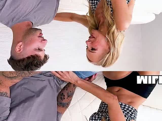 MilfAf- Mrs Bella Nude Tricks Stepson's Hung Ally for a Hardcore Screw