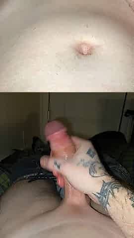 Tattooed E Hunk jerking off Thick BWC Slow