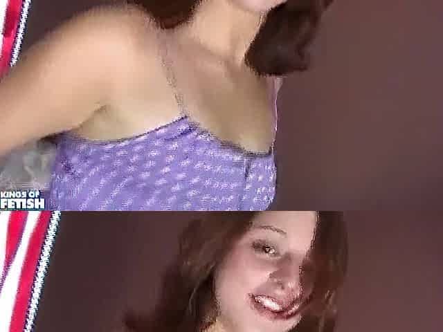 Brunette Teen 18+ Gets Her Tight Pussy Spoiled With A Toy And Pumped Hard By Two Guys