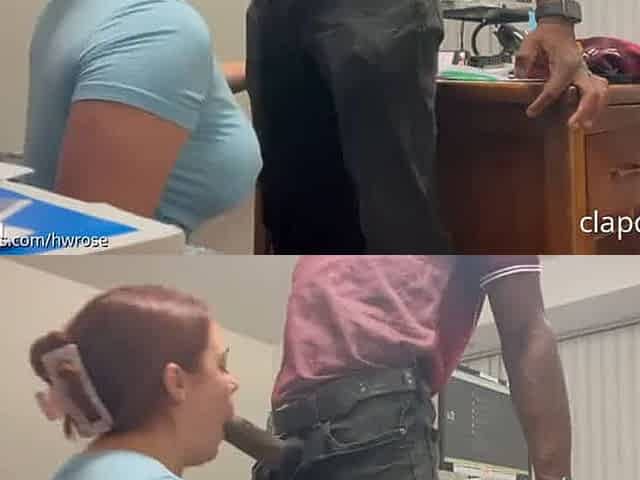 Quickie in his office
