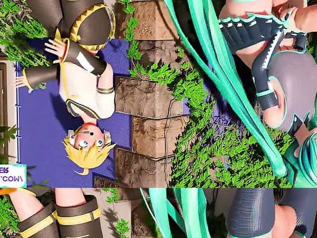 CYTE FEMBOY ANAL DRILLED BY FUTA HATSUNE MIKU AND GETTING CREAMPIE