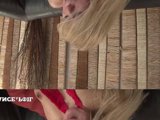Anal Casting Couch of a Gorgeous Blonde MILF From Belgium