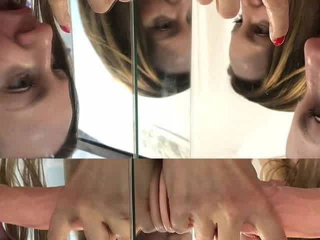 I Practice Deep Blowjob for Your Hard Cock