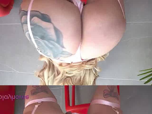 Tearin' up the Large Bewitching T-girl Booty of Isa Laurens