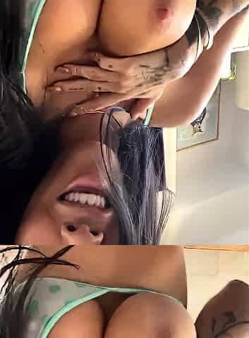 Big Boobs Cassandra Calogera cock tit wanking