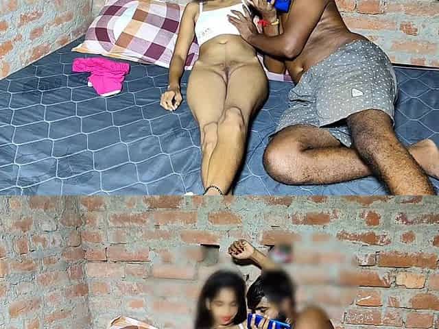 A Village Girl Was Caught Masturbating While Watching Nude Content on Her Phone, Then She Screamed as Soon as the Boy Inserted H