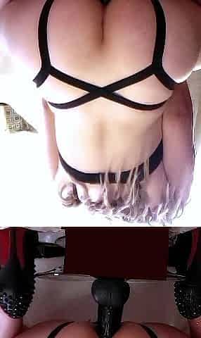 Lil PAWG feeling strectched open riding 9" BBC sex tool