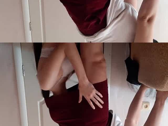 My student licks my booty for a precious grade