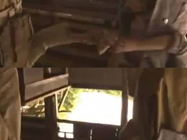 Japanese fucked by soldier