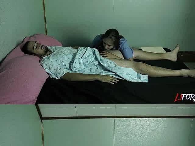 Nurse Gets A Throat Full Of Cum - LJFOREPLAY