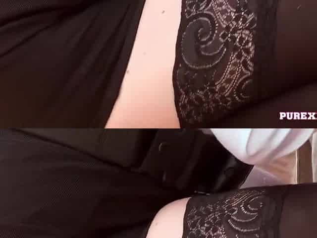 Samantha Bentley In Horny Samantha Fucked Against A Car