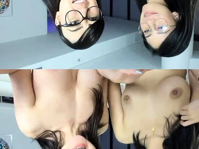 Lesbian big boobed ebony babes