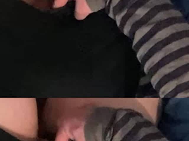 Horny Perv Fingering Girl Under Dress