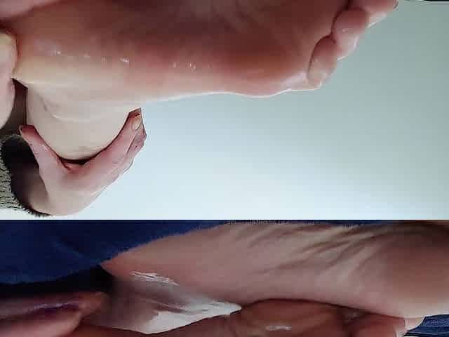 Some Love For Feet with Baby Oil - Gypsy Dolores 2nd Feet Fetish movie