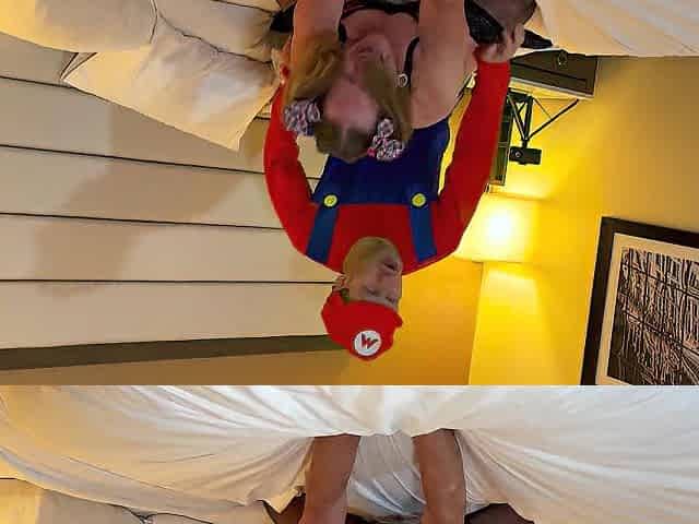 Mario Hops Into Sissy Snatch
