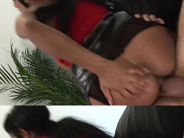 Brunette Latina With Big Boobs Sucks Fucks And Gets A Facial Cumshot