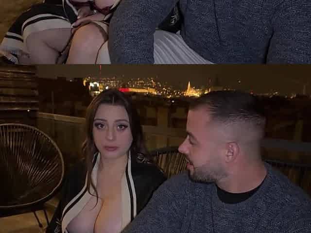 Giant Breasts Whore Get Banged In Font Of Her Cuckold Spouse And Humiliates Him