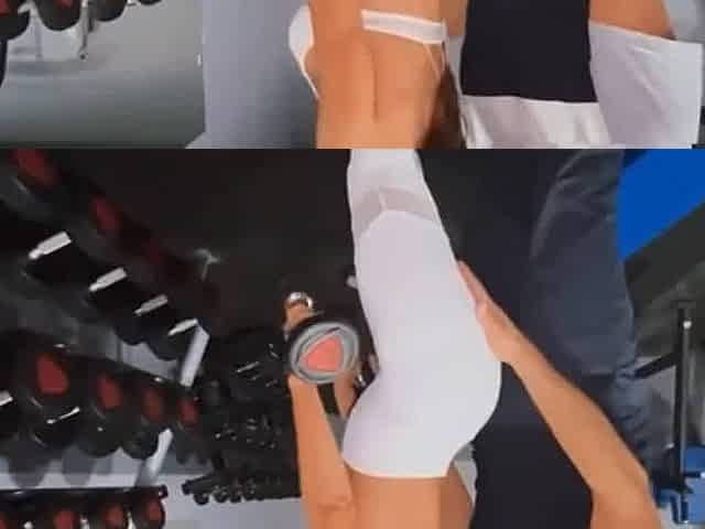 anal durant ma sceance de sport