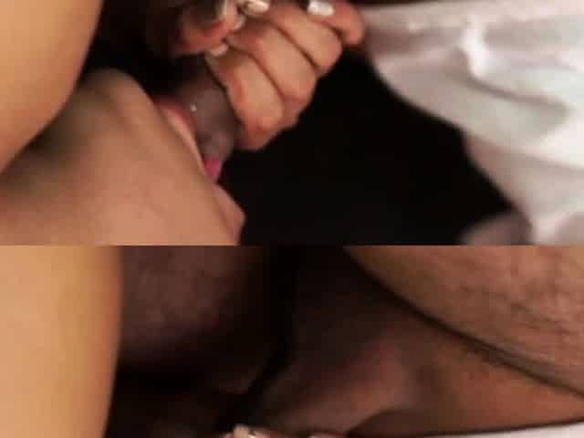 Latina Teen Coworker Gives Me a Sloppy Blowjob