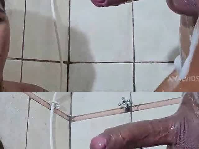 tigresavip being screwed in the shower