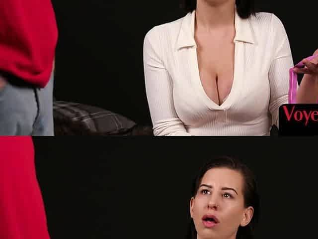 bigtitted lingerie slut whatching wanker