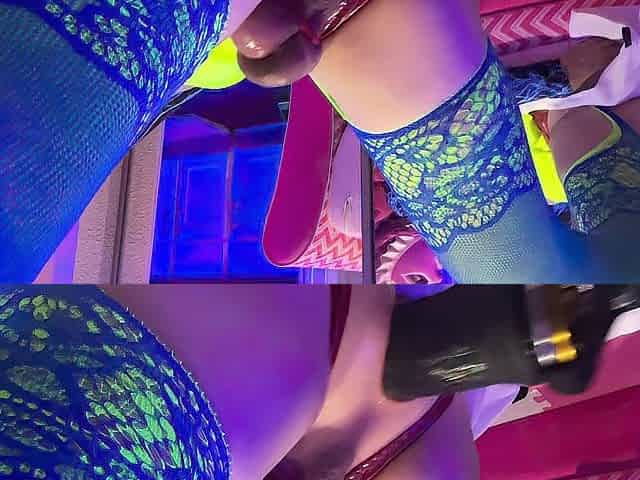 Anal!zing Adventure of Krissy; Creamy 4 Large, Ebony Vibrator